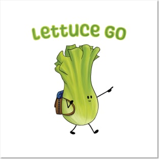 Lettuce Go Posters and Art